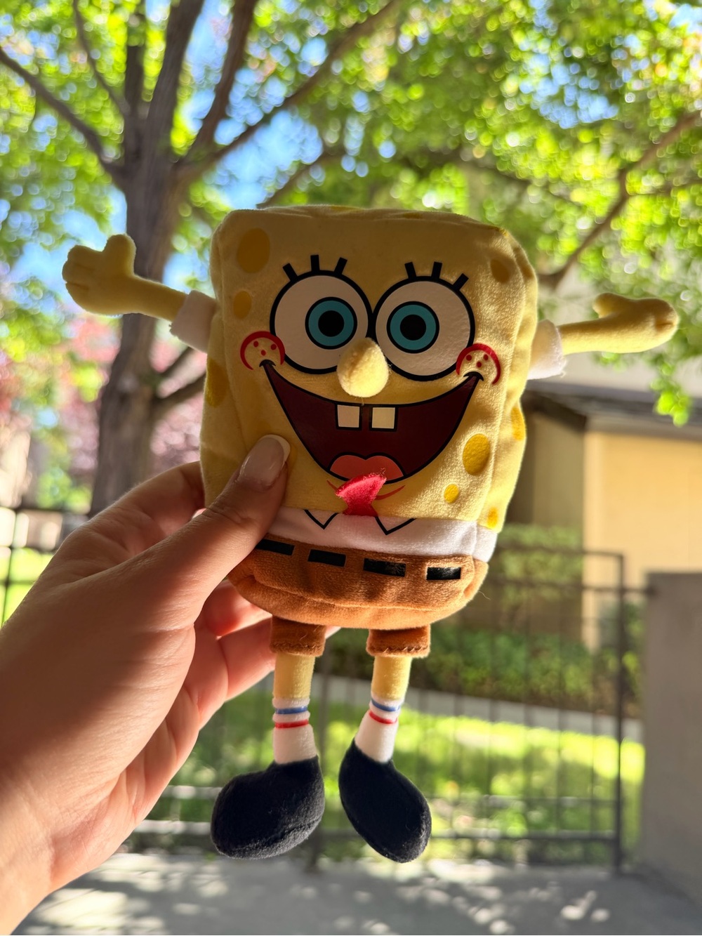 Ty Beanie Babies - SpongeBob SquarePants 8"  Plush Plushie 2013 Excellent